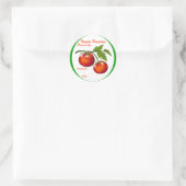 Tomatenconservering-etiket Ronde Sticker (Tas)