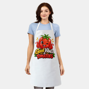 Tomatencraft – Grappig Tomaten Keukenontwerp Schort