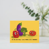 Tomatenhumor Briefkaart (Staand voorkant)