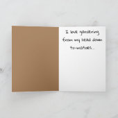 Tomatenillustratie Grappige Tuinieren Quote Verjaa Kaart (Binnen)