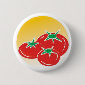 tomatenknop ronde button 5,7 cm (Voorkant)