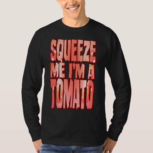 Tomatenkostuum Grappige Halloween Fruit Slice Sque T-shirt (Voorkant)