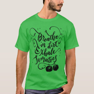 Tomatenliefhebber Tuinier Kweekt Voedsel tomaten v T-shirt