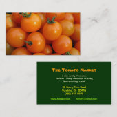 Tomatenmarkt Visitekaartje (Voorkant / Achterkant)