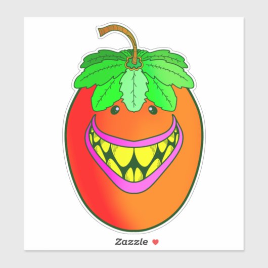 Tomatenmonster Sticker (Vel)