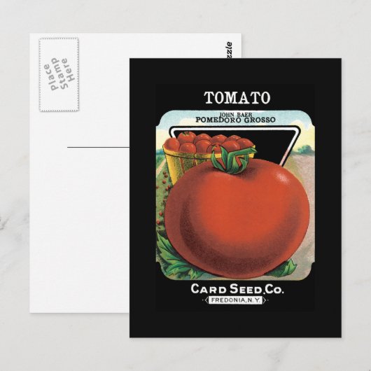 Tomatenpakket Briefkaart (Voorkant / Achterkant)