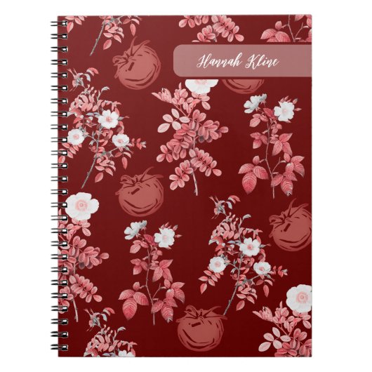  tomatenpatroon notitieboek (Voorkant)