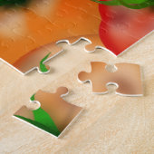 Tomatenpatroon onmogelijke harde-uitdagingspaneel legpuzzel (Zijkant)