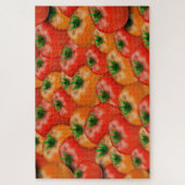 Tomatenpatroon onmogelijke harde-uitdagingspaneel legpuzzel (Verticaal)