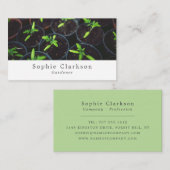 TomatenPlanten, tuinbouw, tuinbouwer Visitekaartje (Voorkant / Achterkant)