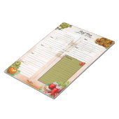 Tomatenpuree Maaltijdplanner Notitieblok (Schuin)