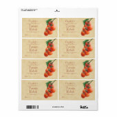 Tomatenpuree of inblikken etiket (Full Sheet)