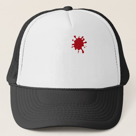 Tomatenrode Logo Truckerhoed – Aanpasbaar Trucker Pet (Voorkant)