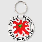 Tomatenronde-Sleutelhanger Sleutelhanger (Voorkant)