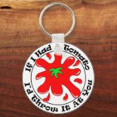 Tomatenronde-Sleutelhanger Sleutelhanger (Voorkant)