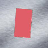 Tomatenrood magnetisch Visitekaartje – (Voorbeeld)