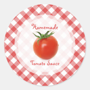 Tomatensaus Conserven Ronde Sticker