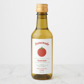 Tomatensaus Flesetiket Sticker (Voorkant)