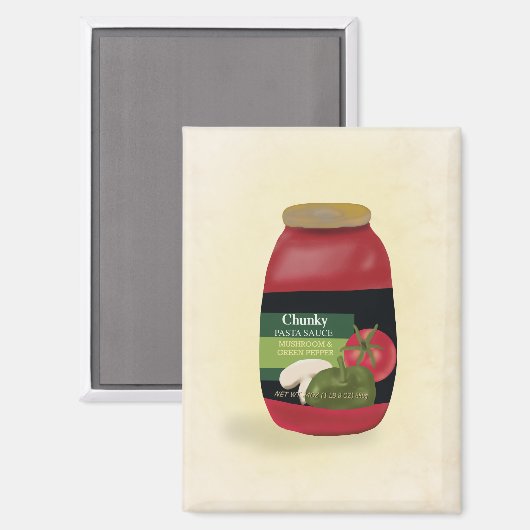 Tomatensaus Magneet (Voorkant / Achterkant)