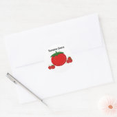 Tomatensaus Ronde Sticker (Envelop)