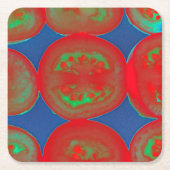 tomatenslakken kartonnen onderzetters (Voorkant)