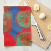 tomatenslakken theedoek (Quarter Fold)