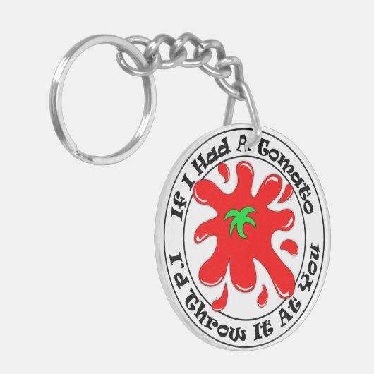 TomatenSleutelhanger Sleutelhanger (Voorkant Links)