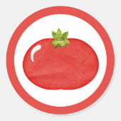 Tomatensmaakcirkel sticker labels (Voorkant)