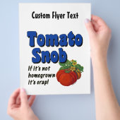 Tomatensnob Custom Flyer (Hand)