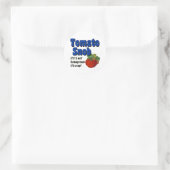 Tomatensnob tuinman Gezegde Sticker (Tas)