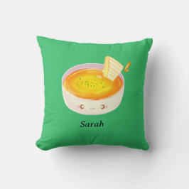 Tomatensoep en broodje met gegrilde kaas kussen