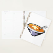 Tomatensoep met lepel planner (Display)