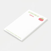Tomatenspeldenkussen: handleiding voor het naaien  post-it® notes (Schuin)