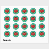 TomatenSticker Ronde Sticker (Vel)
