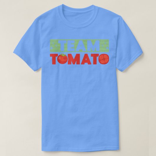 Tomatentam Red Tomaten Planter Farmers T-shirt (Design voorkant)