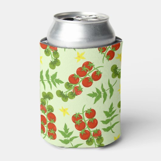 Tomatentango:  groentedruk blikjeskoeler (Blikje Voorkant)