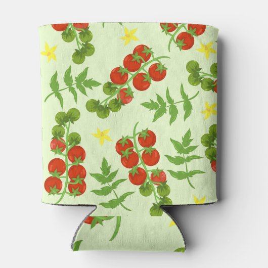 Tomatentango:  groentedruk blikjeskoeler (Achterkant)