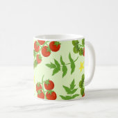 Tomatentango: groentedruk koffiemok (Voorkant rechts)