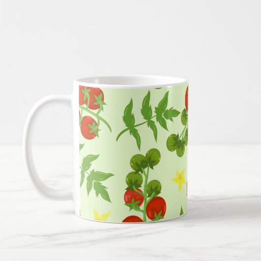 Tomatentango: groentedruk koffiemok (Links)
