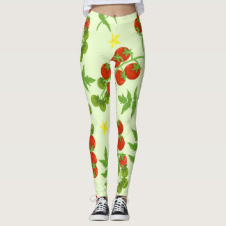 Tomatentango:  groentedruk leggings