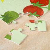 Tomatentango: groentedruk legpuzzel (Zijkant)