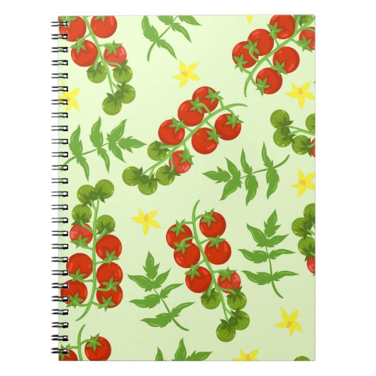 Tomatentango: groentedruk notitieboek (Voorkant)