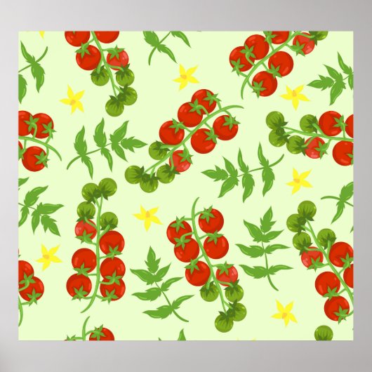 Tomatentango:  groentedruk poster (Voorkant)