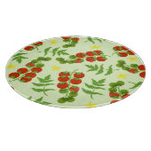 Tomatentango:  groentedruk snijplank (Hoek)