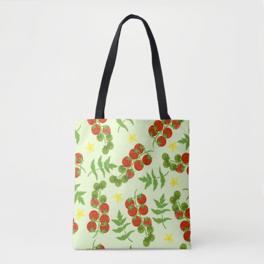 Tomatentango: groentedruk tote bag (Voorkant)