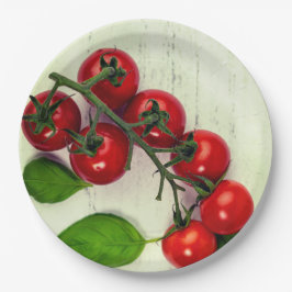 Tomatenteelt Papieren Bordje