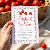 Tomatentrouwfeest Direct van de Wijnstok Kaart