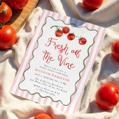 Tomatentrouwfeest Direct van de Wijnstok Kaart