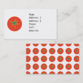 TomatenVisitekaartje Visitekaartje (Voorkant / Achterkant)