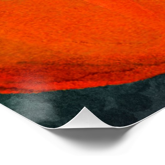 Tomatenwaterverf door ozias perfect poster (Hoek)